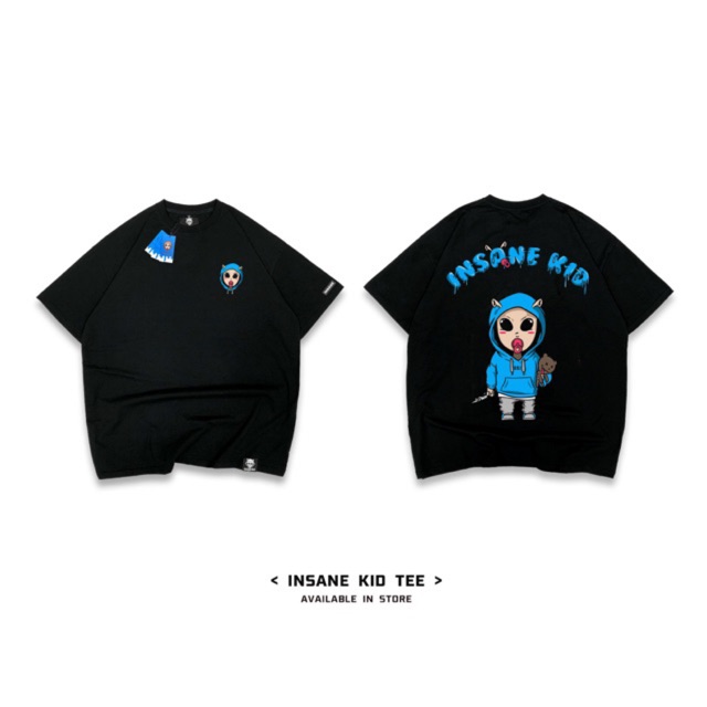 Áo Insane Kid Tee - màu Đen
