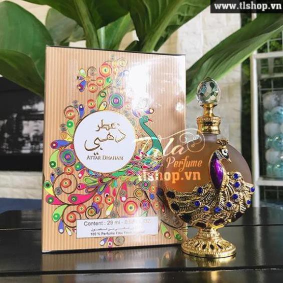 TINH DẦU NƯỚC HOA DUBAI ATTAR DHAHABI - CÔNG VÀNG NỘI ĐỊA SỐ 29