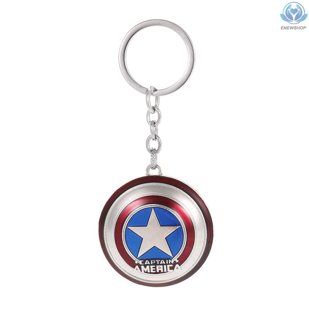 Móc Khóa Hình Khiên Của Captain America Bằng Hợp Kim Kẽm 015