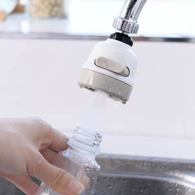 Vòi nước tăng áp xoay 360 độ hiệu quả