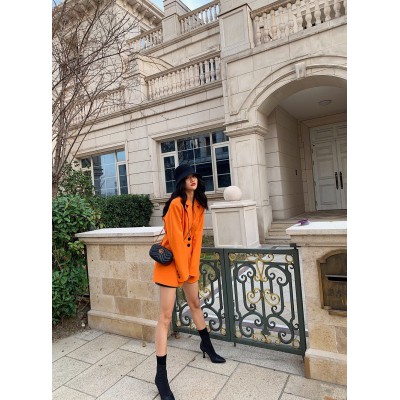 (Hàng Đẹp)Ảnh thật 6 hình cuối-HC114.Áo blazer thu đông nhún eo sành điệu kiểu mới | BigBuy360 - bigbuy360.vn