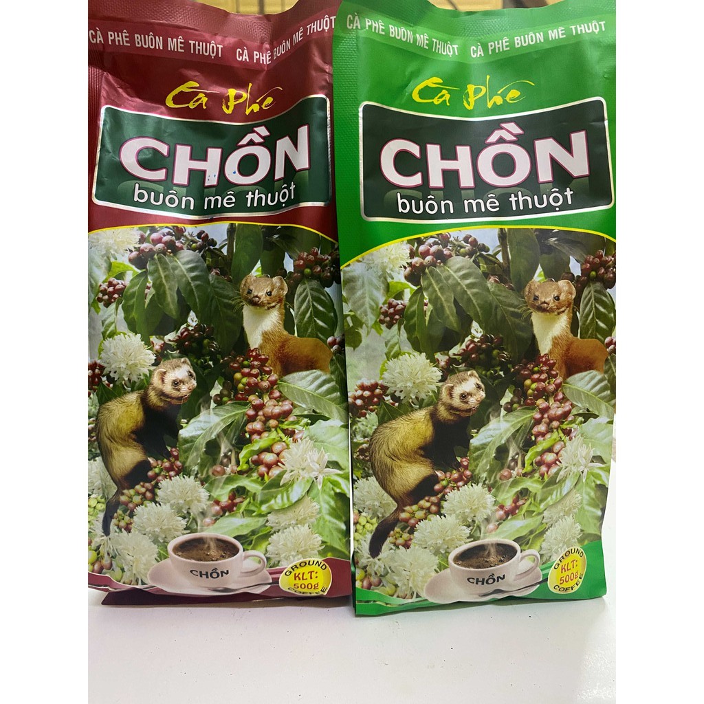 CÀ PHÊ CHỒN BUÔN MÊ THUỘC 500g