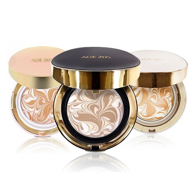 TẶNG KÈM 1 LÕI] Phấn Lạnh Dưỡng Da Chống Nắng Che Phủ Hoàn Hảo Age20&#39;S  Signature Essence Cover Pact 14G X 2 Lõi | Shopee Việt Nam