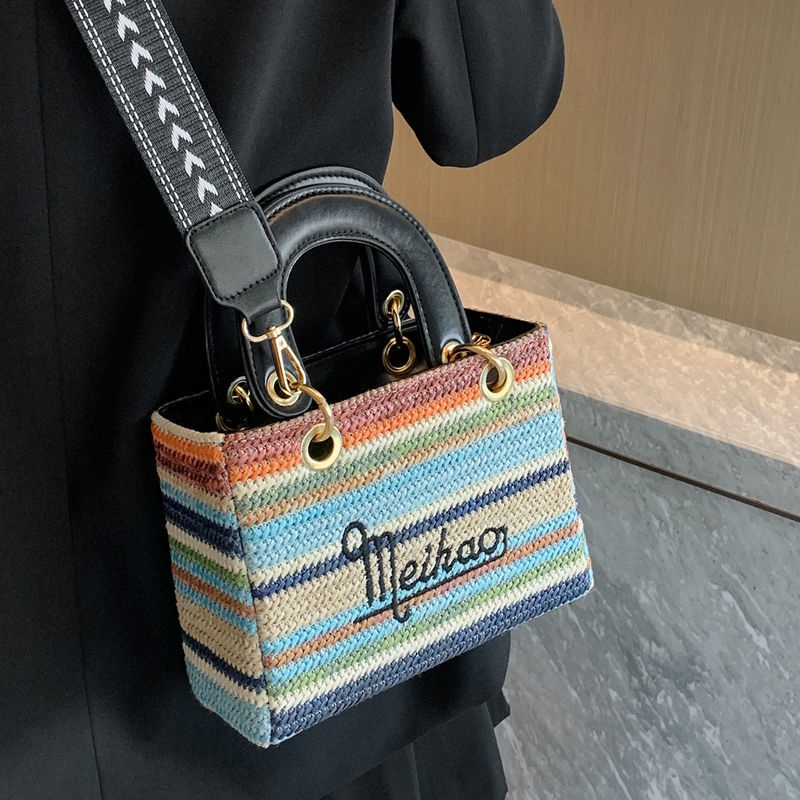 Túi Xách Đan Rơm Cao Cấp Phong Cách Mới Dành Cho Nữ