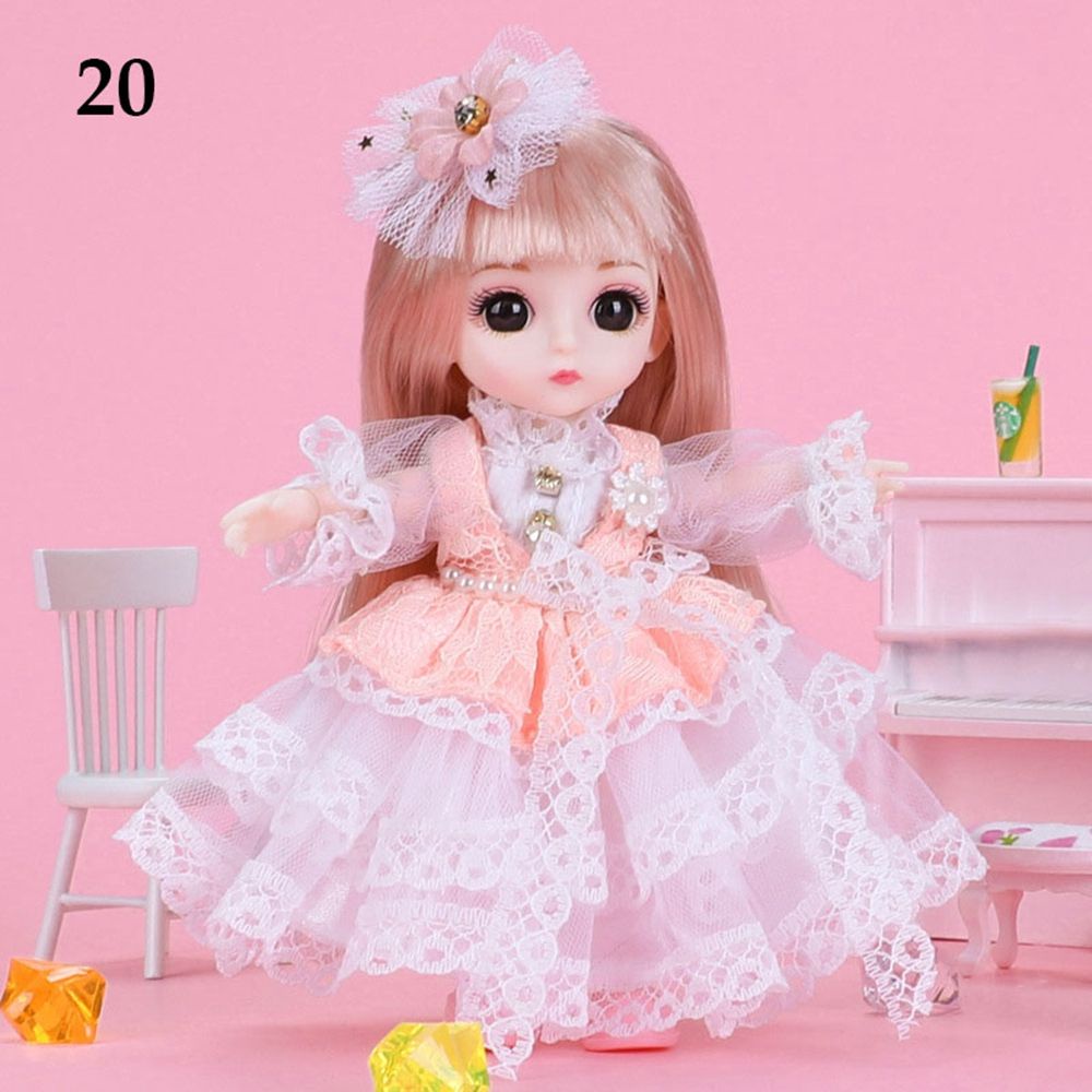 Bộ trang phục 23 kiểu dáng thời trang cho búp bê Obitsu 11 Ob11 Gsc 16~17cm