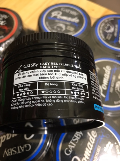 Wax Gatsby giữ nếp không bóng 65g