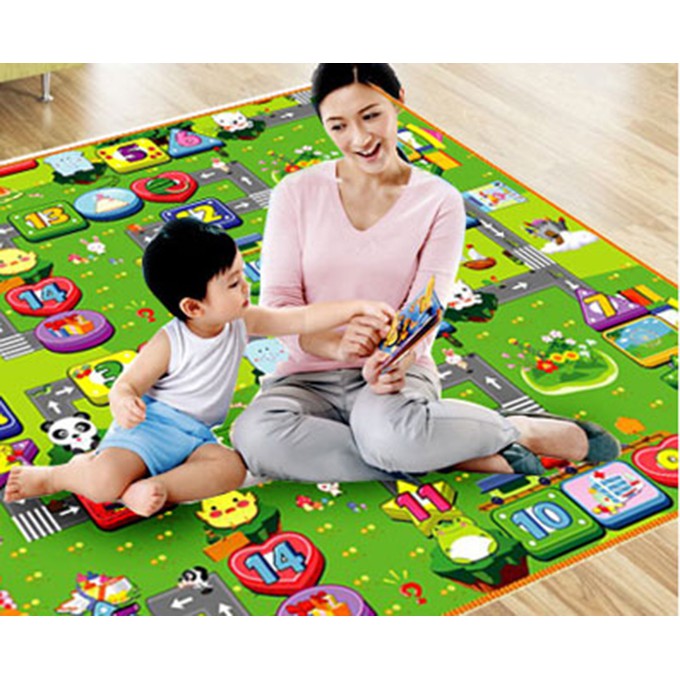 THẢM NẰM CHƠI MABOSHI 2 MẶT CHO BÉ CA5021