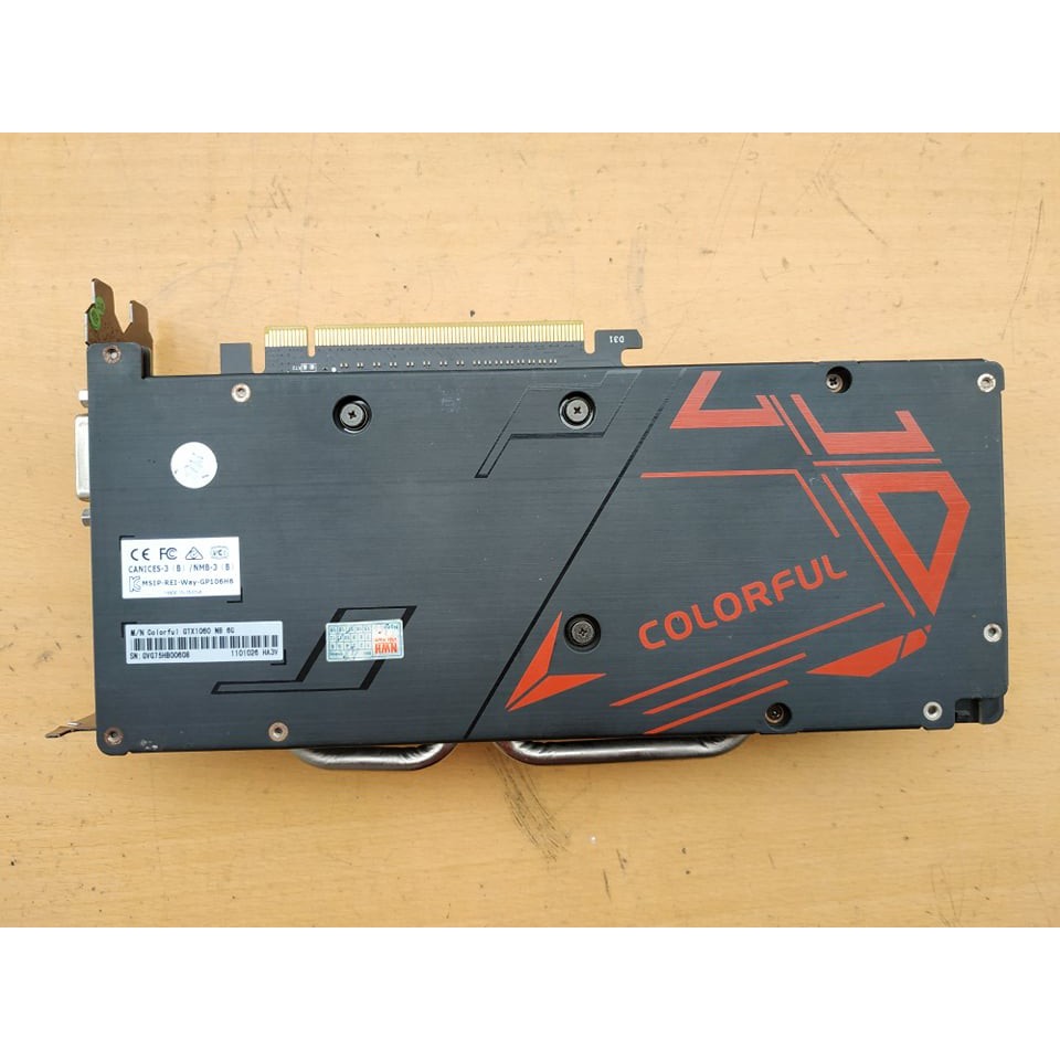 Card màn hình VGA Colorful GTX 1060 6G