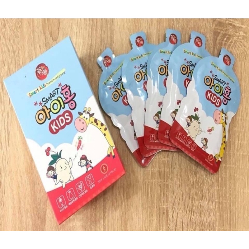 [HÀNG MỚI VỀ] Hồng Sâm Baby SMART KID cho trẻ biếng ăn, chậm lớn