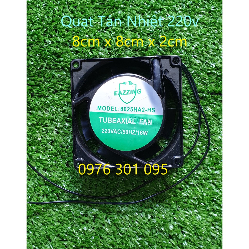 Quạt Thông Gió - Hút Mùi 8cm/9cm/12cm - Điện 220v