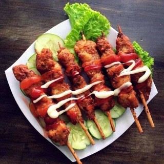 [Giảm 15k từ 150k] Thịt Gà xiên que CP 500gr/túi ship hoả tốc