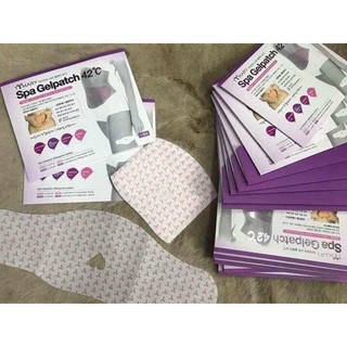 Miếng dán giảm mỡ bụng 42 độ C Spa Gelpatch( full hộp 5 miếng)
