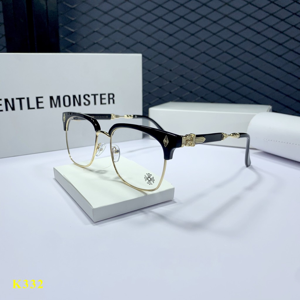 [Video] Kính mắt nam nữ không độ gọng kính lắp được mắt cận hàng đẹp K332 - shopthoitrang | BigBuy360 - bigbuy360.vn