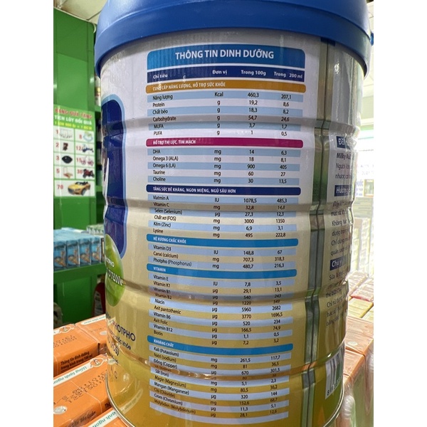 Sữa bột Milky AuZ Sure 850g dinh dưỡng dành cho người phục hồi thể trạng, tăng cân