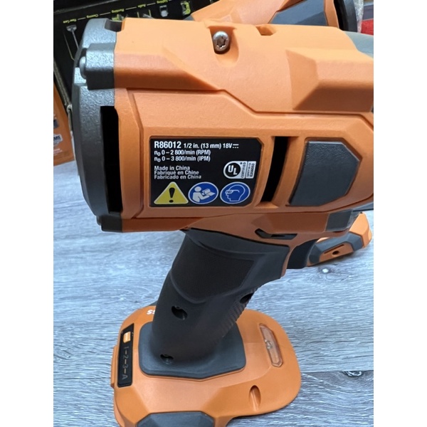 Thân máy bulong ridgid 18v R86012