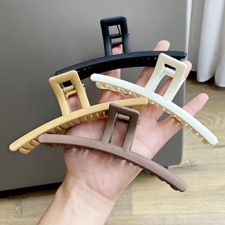 Kẹp Tóc Cá Mập Cỡ Lớn Thiết Kế Đơn Giản Thời Trang Pháp