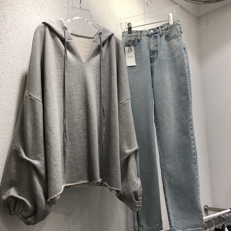 NRVP Áo hoodie dáng rộng phong cách Hàn Quốc thời trang 2021