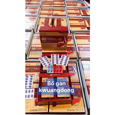( Chính Hãng Hỏa Tốc Sg ) Viên uống bổ gan Kwangdong Hàn Quốc bảo vệ và phục hồi chức năng gan hộp 120 viên - CO155 à