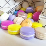 Z►Squishy ◄ Combo 3 Squishy Bánh Macaron  - 3 màu khác nhau - Tặng móc khóa Squishy gấu trúct