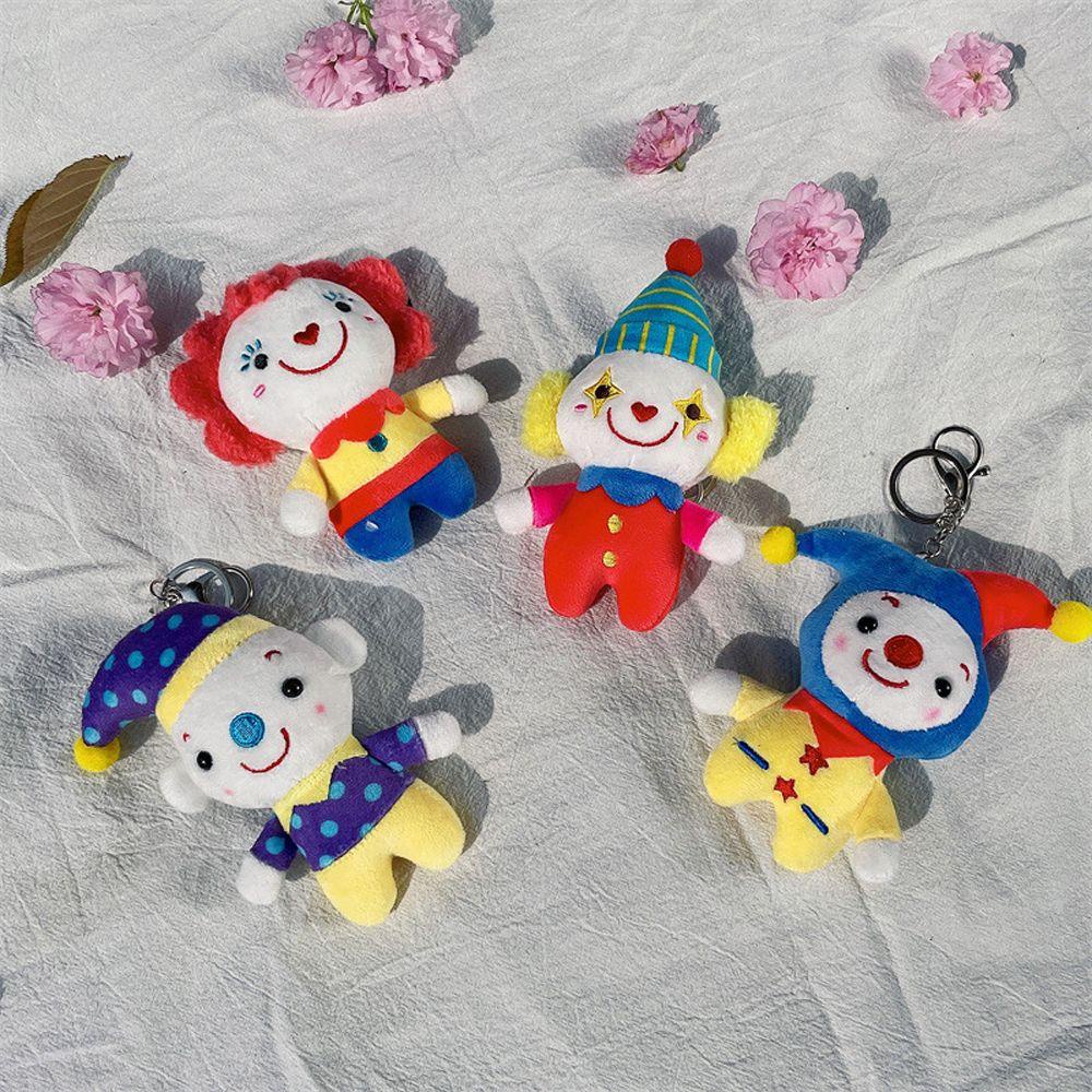 IVORY Đồ chơi nhồi bông Hình Chú Hề Đeo Ba Lô Mềm Mại
