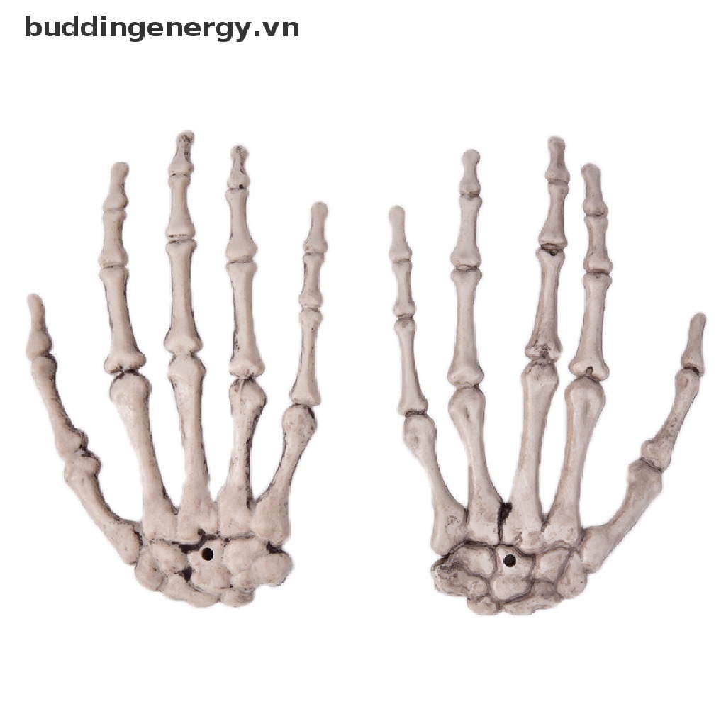 {BUDDI} Bộ Xương Bàn Tay Hóa Trang Halloween Kinh Dị Cho Người Lớn