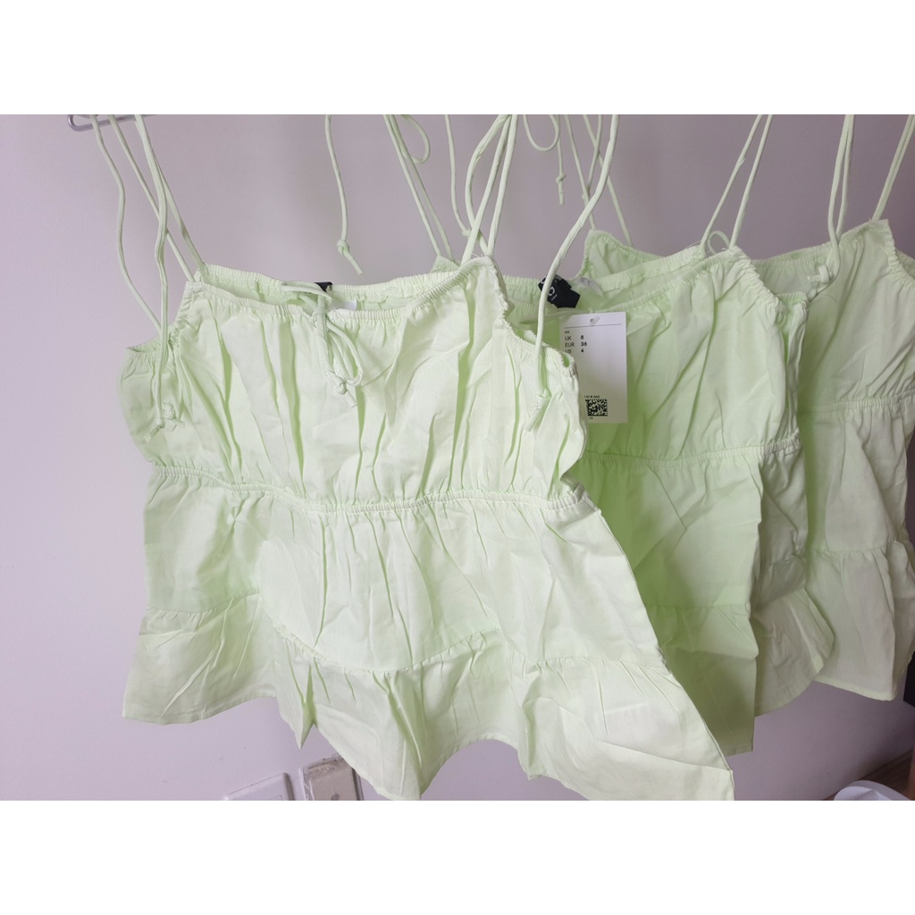Áo 2 Dây Nữ Bé Gái Lớn Lửng Đẹp Sexy - Áo Nữ Xinh Xắn 100% Cotto Thời Trang Xuân Hè Thu Trangnauth F177