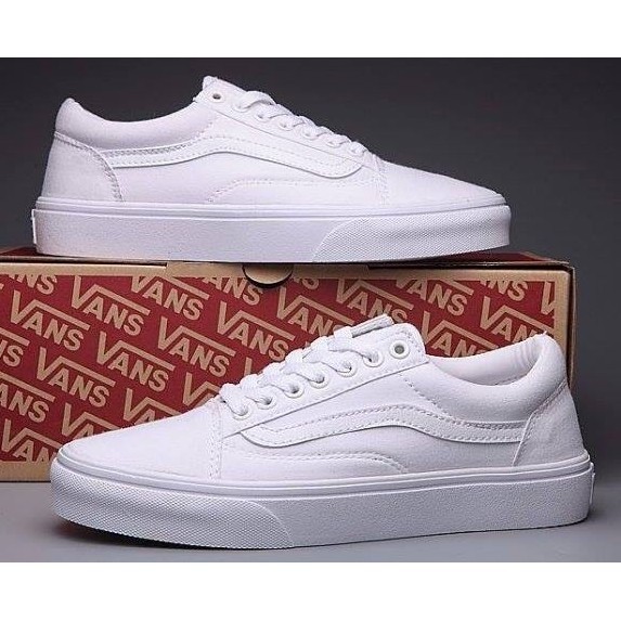 giày vans old skool (trắng)