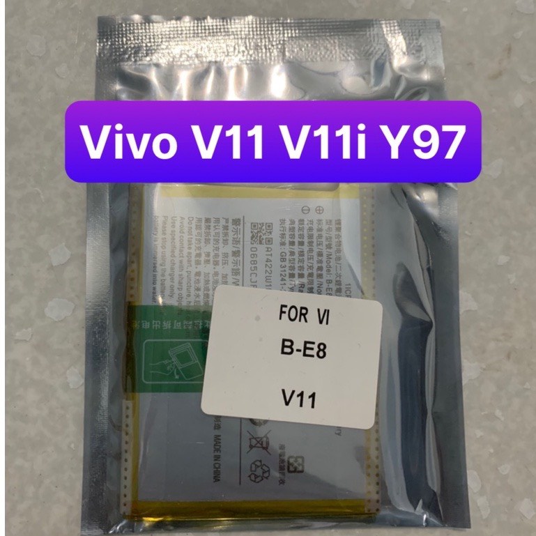 Pin xịn điện thoại Vivo V11 / V11i / Y97 / B-E8 chung nhau