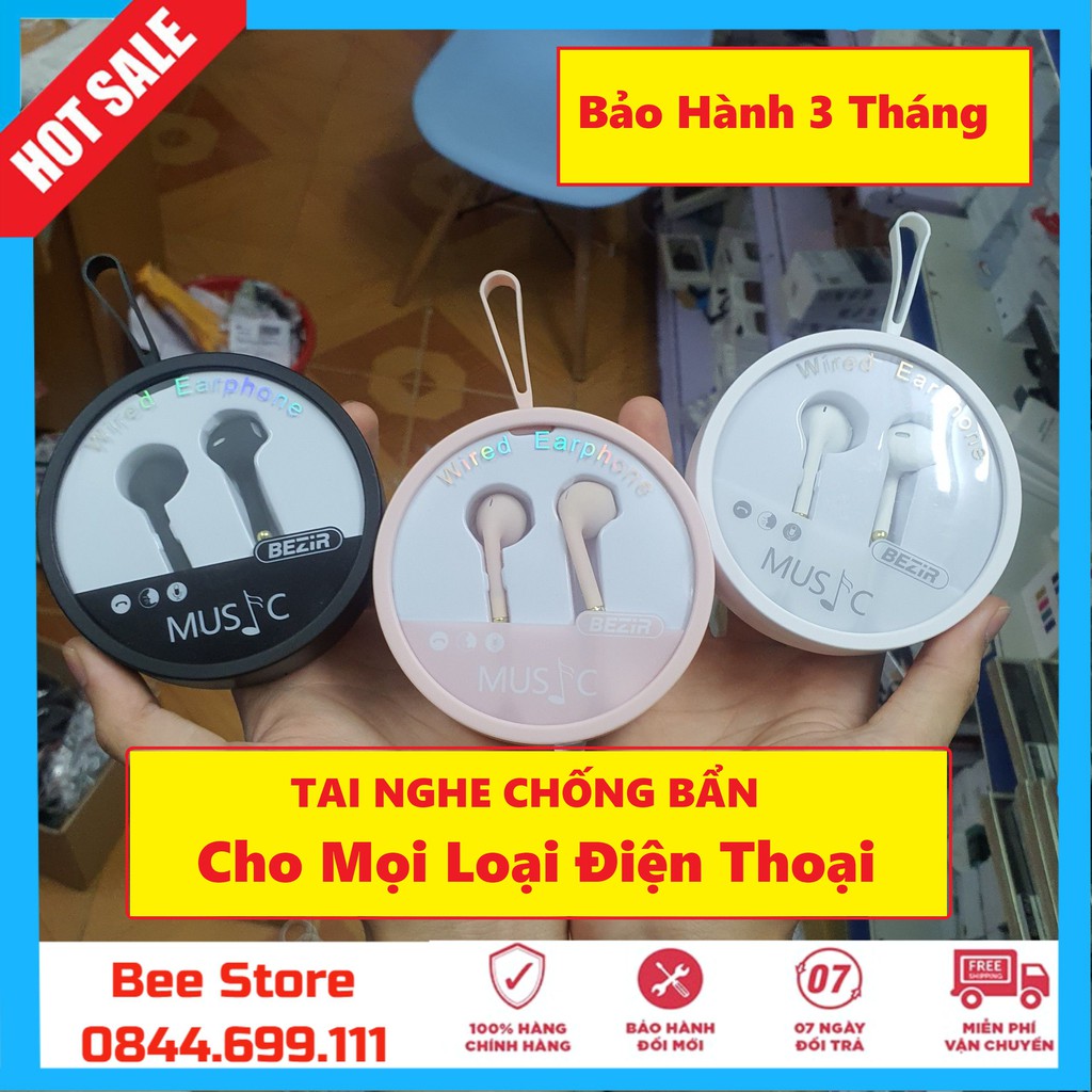 Tai Nghe Chống Bẩn Kiểu Dáng iPhone Cho Mọi Loại Điện Thoại - Beetech vn