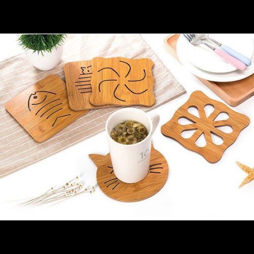 Tấm gỗ lót nồi siêu tiện dụng