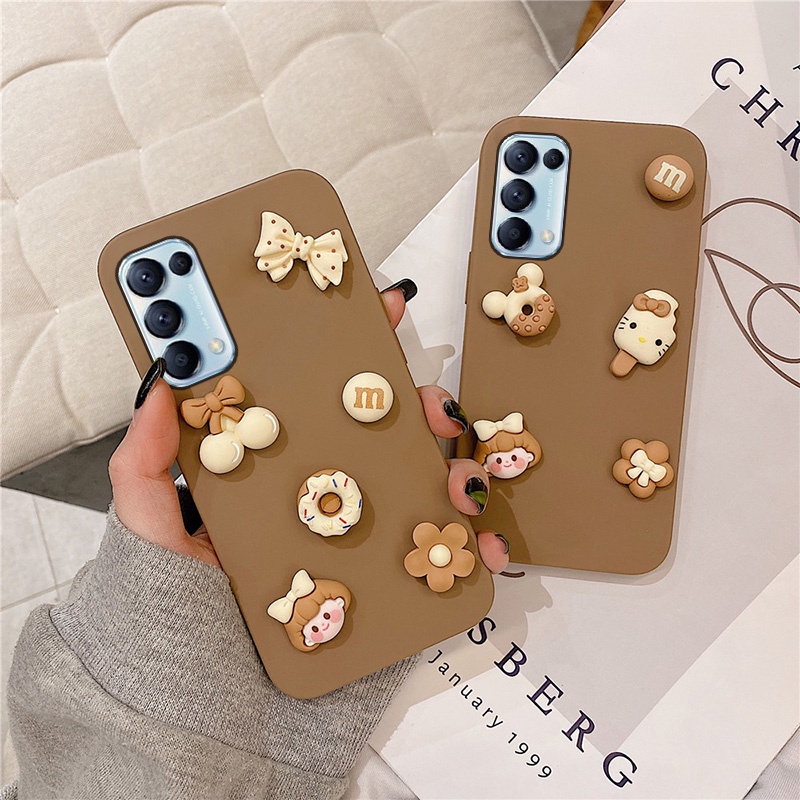 Ốp điện thoại cho OPPO A16 A15 A12 Reno5 Reno6 Reno4 5F A54 A55 A7 A5S A3S A91 A9 A5 A54 A72 A53 A73 A93 A31