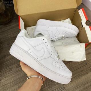 Giày Thể Thao Sneaker AF1 Trắng Full Nam Nữ