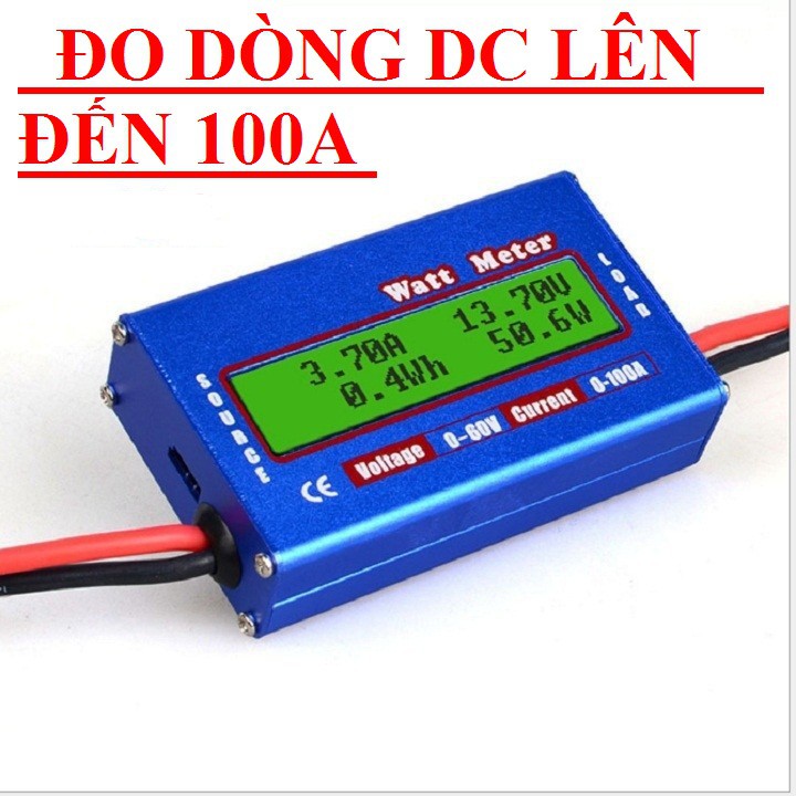 Đồng hồ đo dòng công suất DC 100A