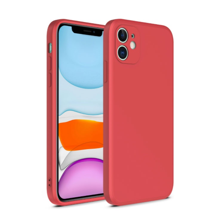Ốp Lưng Silicon Lót Nhung Iphone 11, 12 Khắc Laser Theo Yêu Cầu
