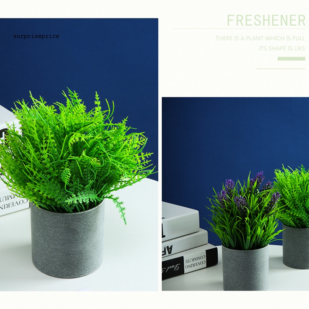Chậu Cây Giả Màu Xanh Lá Không Có Chất Lỏng Dùng Để Trang Trí Nhà