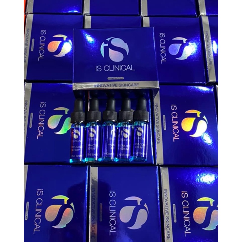 Tinh Chất Cấp Ẩm, Phục Hồi, Sáng Da Serum iS Clinical Hydra Cool - Pro Heal - Super Serum - Lightening 3.75ml / 15ml