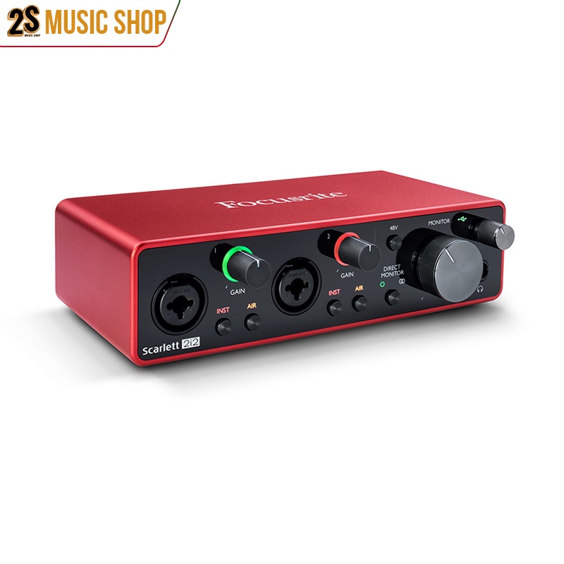 Soundcard Thu Âm SCARLETT 2i2 3rd – Focusrite