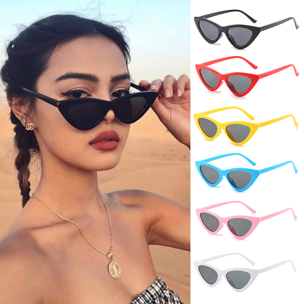 Kính Mát Gọng Mắt Mèo Thời Trang Vintage Cho Nữ