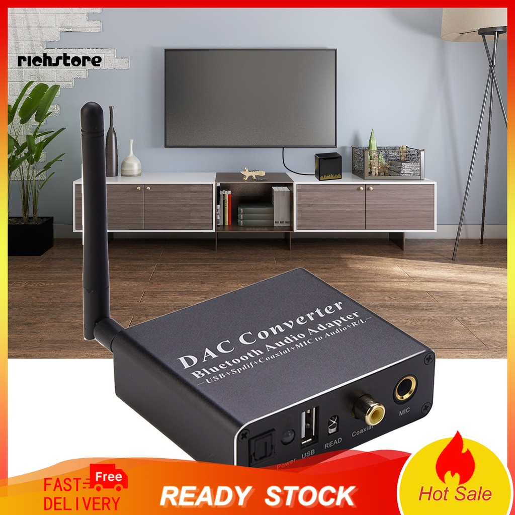 Máy giải mã âm thanh DAC USB bluetooth 5.0 đa năng chuyên dùng cho bộ khuếch đại âm thanh