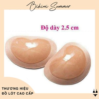 [Có Video]  Đôi 2 Miếng Dán Độn Ngực Hình Tim 300