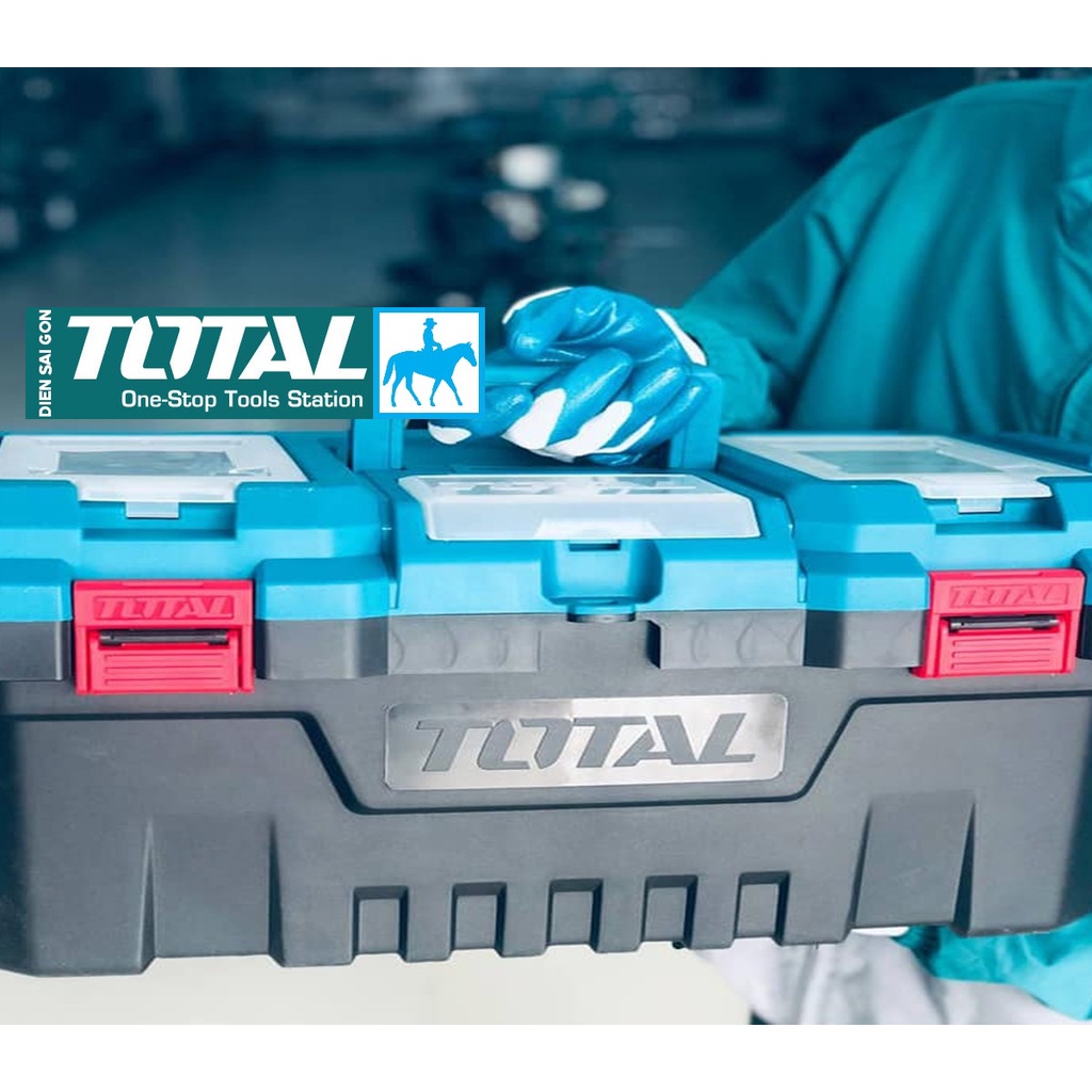 Thùng hộp đựng đồ nghề 20 inch khóa nhựa TOTAL TPBX0201