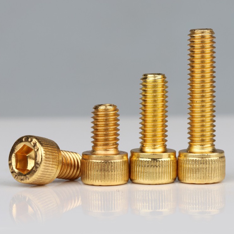 10 Pcs M4 M5 Vít Lục Giác Bên Trong đầu Tròn Vít đầu Lục Giác Titan Hợp Kim