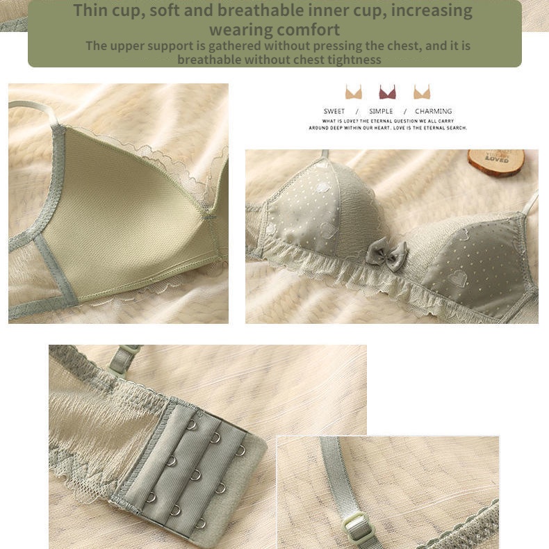 Áo Lót Nâng Ngực Kiểu Dáng Thoải Mái Cho Nữ