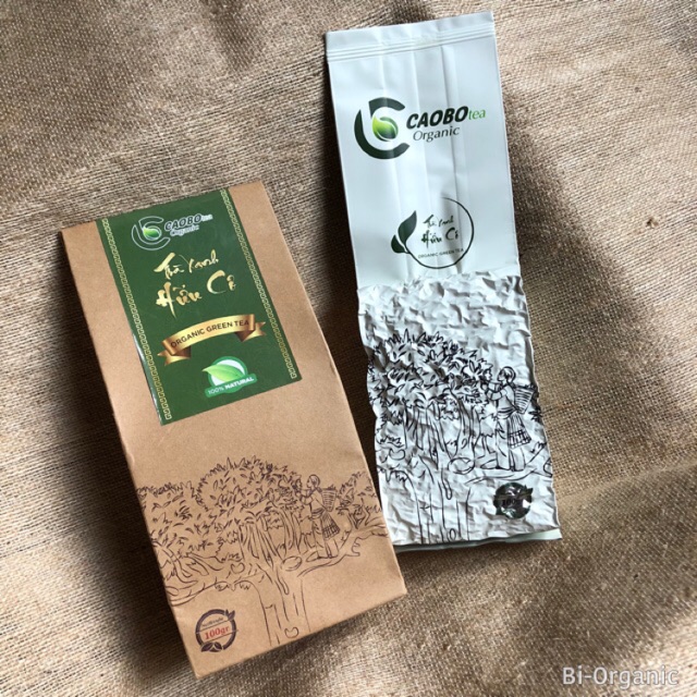 TRÀ XANH SHAN TUYẾT CỔ THỤ HỮU CƠ CAO BỒ (100g) - Organic Ancient Green Shan Tea