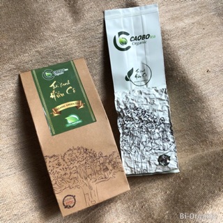 Trà xanh Shan tuyết hữu cơ Cao Bồ Tea 100g làm từ cây trà cổ thụ hàng trăm năm tuổi, vị trà thanh mát, ngọt hậu