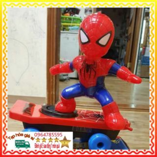 ❤️ FREESHIP ❤️ Siêu nhân nhện trượt ván cho bé