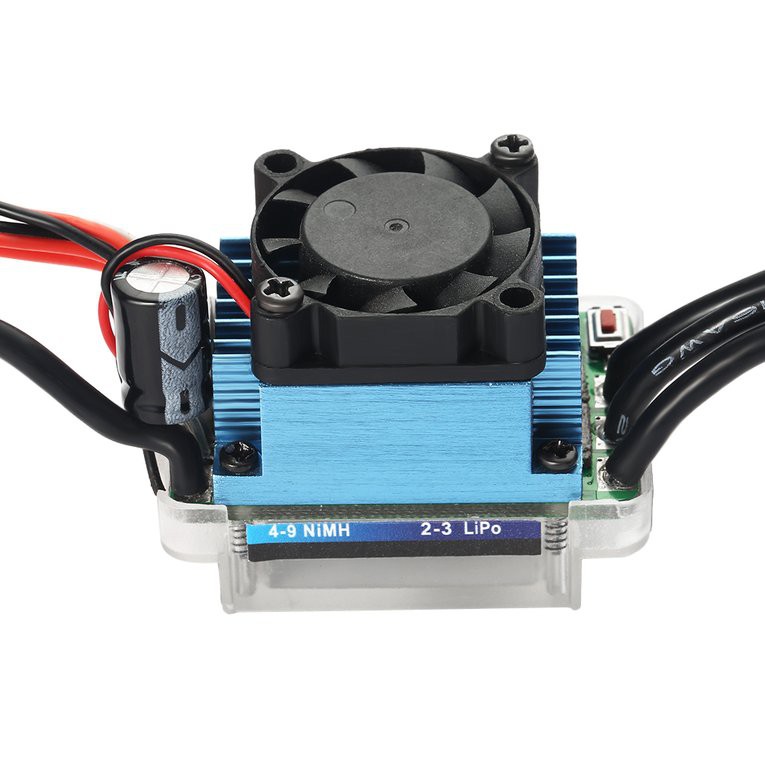 Bộ điều tốc 35A không chổi than có thể lập trình dành cho xe 1:10 1:12