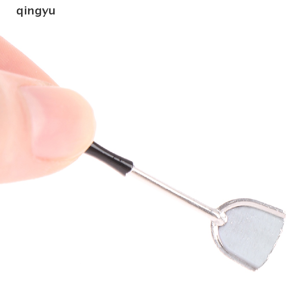 qingyu 1/12 Dollhouse Miniature Kitchen Shovel Simulation Spatula for Dollhouse Decor PLI