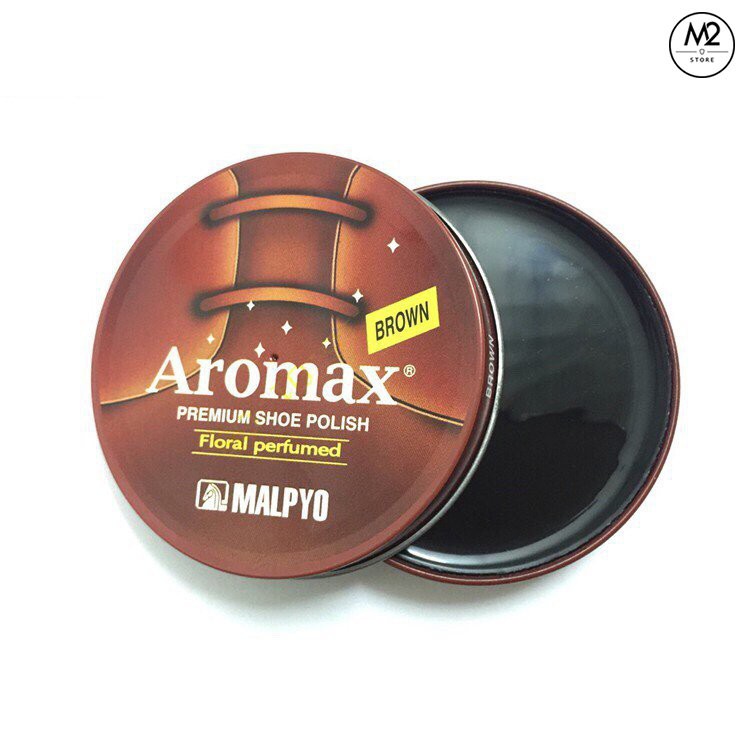 Xi Đánh Giày Aromax Hàn Quốc Cao Cấp, Chất Lượng, Đủ 3 Màu Đen, Nâu Bò, Trắng Bóng,