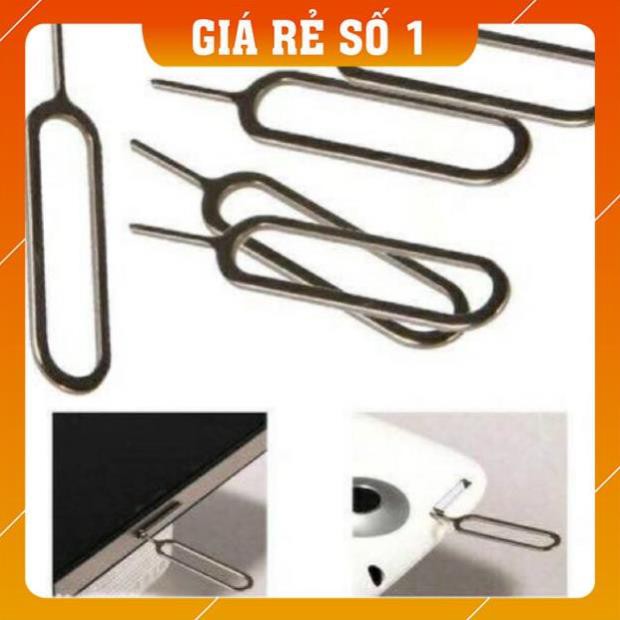 ⚡Giá Sập Sàn⚡ Que chọc sim thần thánh cao cấp cho điện thoại, ipad, máy tính bảng chất liệu inox